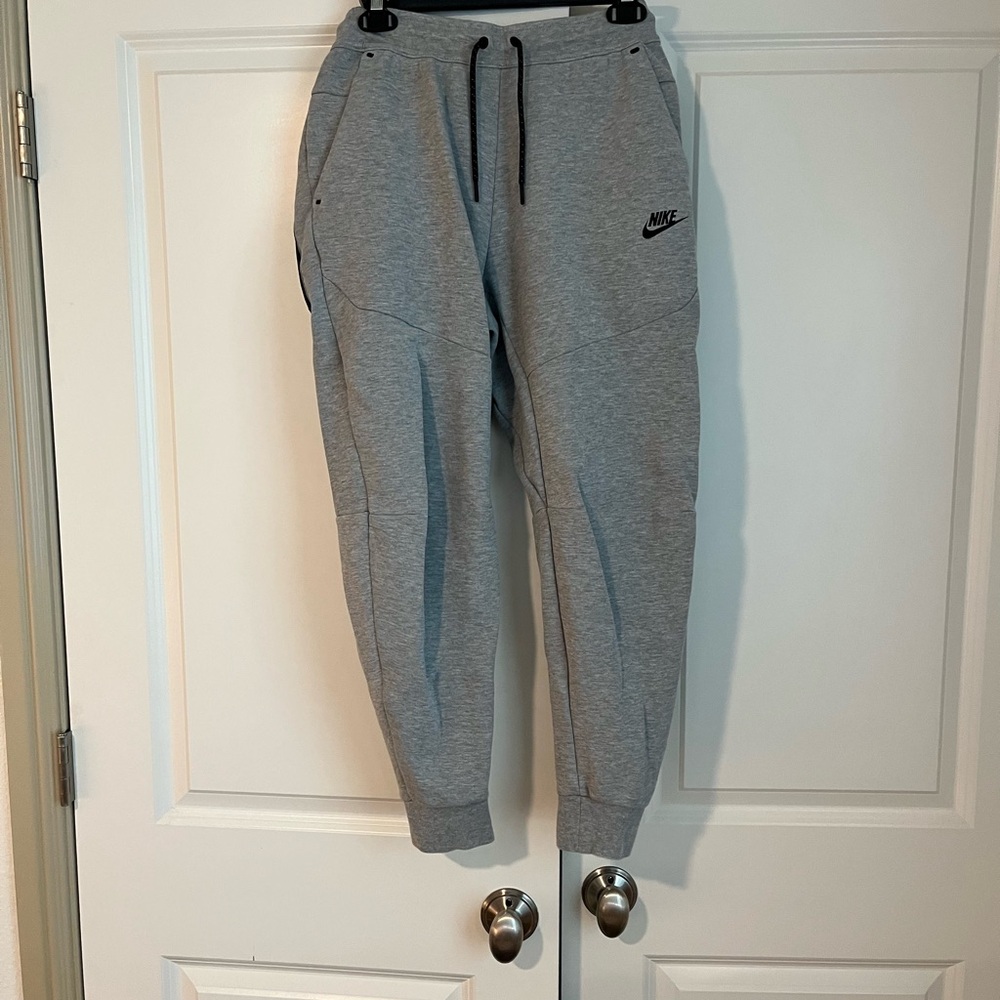 Nike Gray Sweatpants Tapered Fit